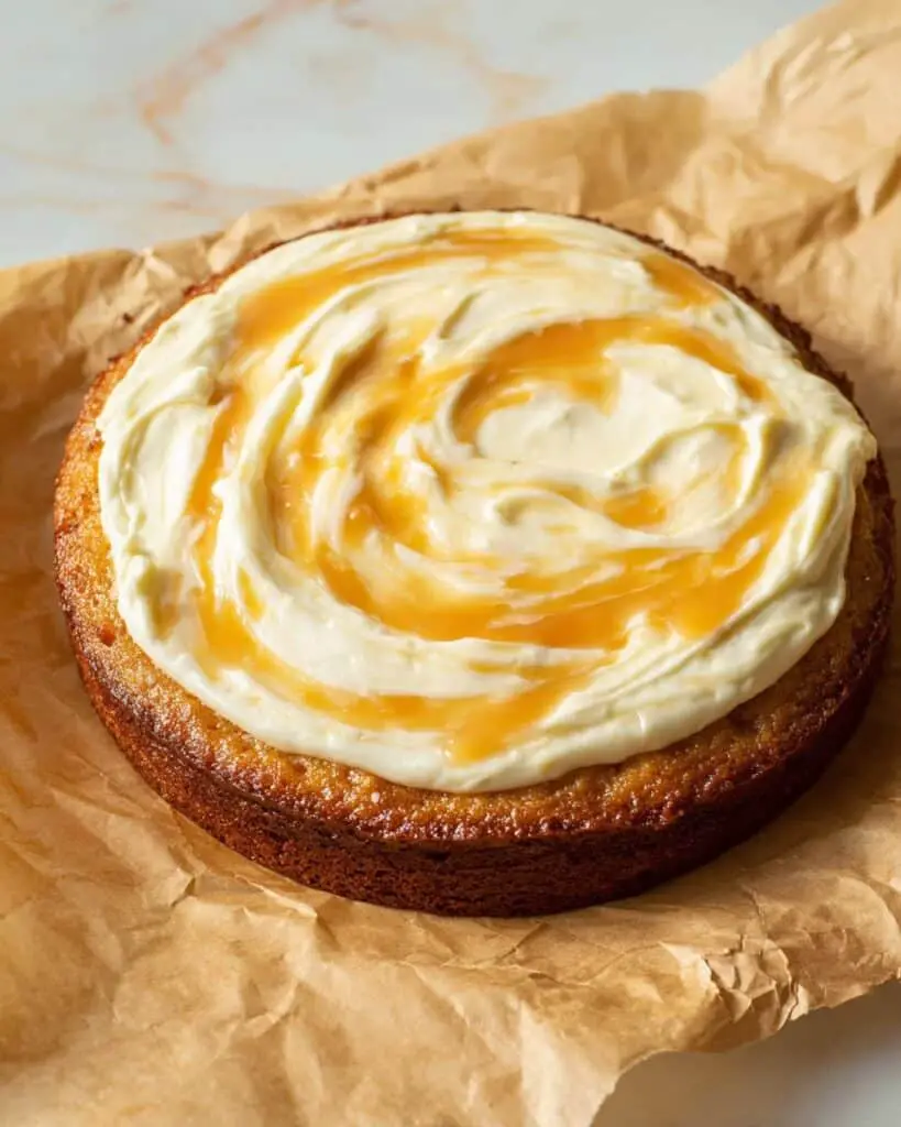 Cornbread Cake with Salted Honey Frosting Recipe