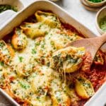 High Protein Pesto Stuffed Shells Recipe