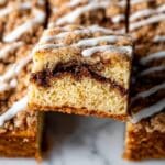 Gluten Free Cinnamon Roll Blondies Recipe