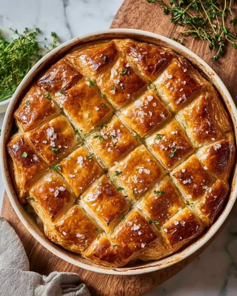 Puff Pastry Chicken Pot Pie Recipe