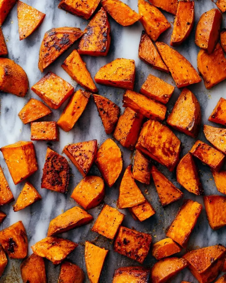 Roasted Sweet Potatoes with Coconut Oil, Brown Sugar, and Seasoned Variations Recipe