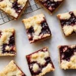 Soft Jam Shortbread Bars Recipe