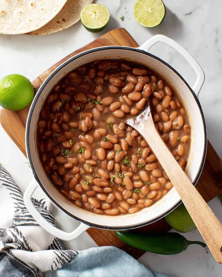 Creamy Spiced Pinto Beans with Lime and Cilantro Recipe