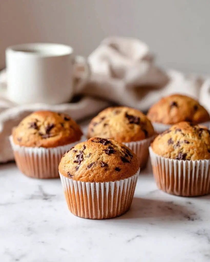 Mocha Muffins with Chocolate Chips Recipe