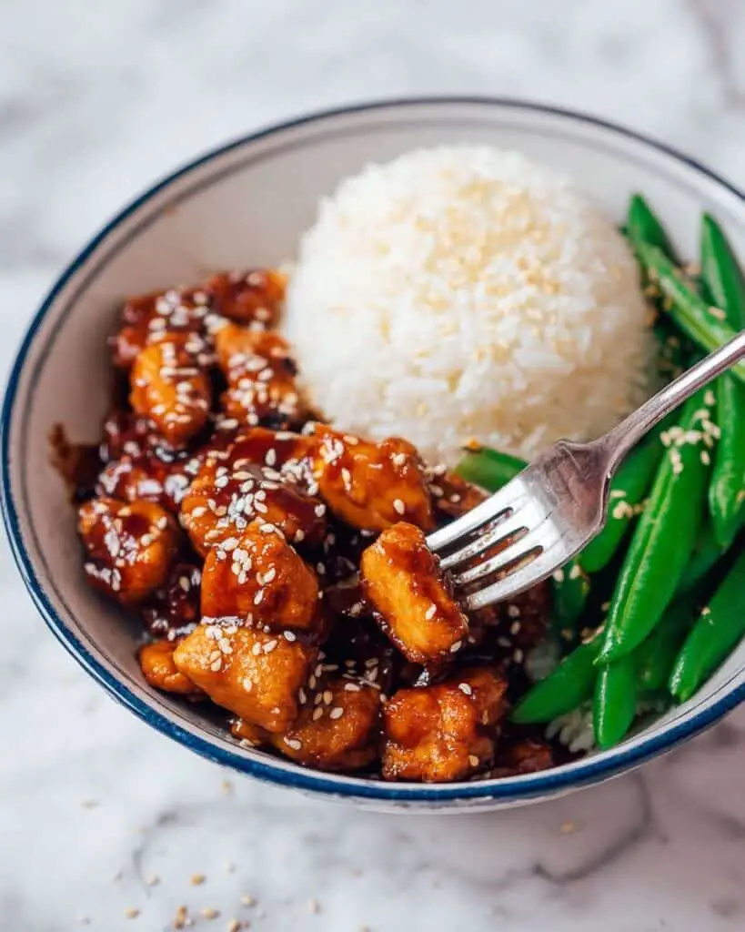 Healthy Sesame Chicken Recipe