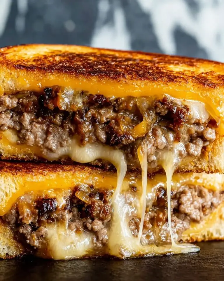Easy Cheesy Patty Melt Recipe