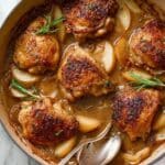 Braised Chicken Thighs with Apple Recipe