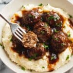 Crockpot Salisbury Steak Meatballs Recipe
