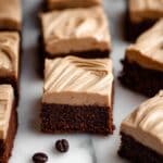 Coffee Brownies with Mocha Frosting Recipe