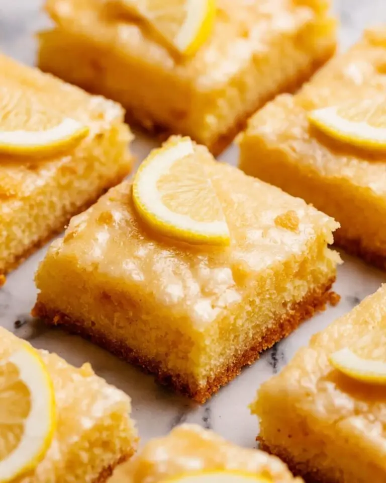 Lemon Gooey Bars Recipe