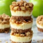 Apple Crisp Mini Cheesecakes Recipe