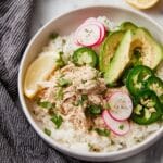 Salsa Verde Chicken (Crockpot or Instant Pot) Recipe