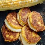 Cachapas (Venezuelan Corn Pancakes) Recipe