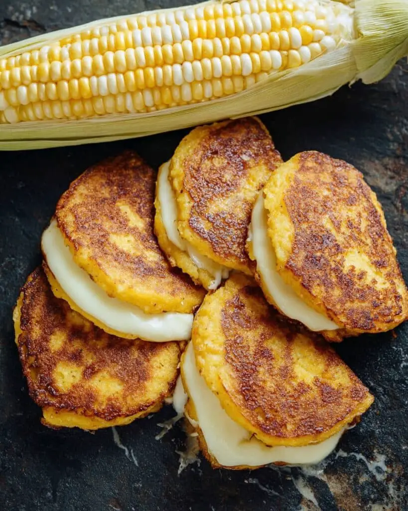 Cachapas (Venezuelan Corn Pancakes) Recipe