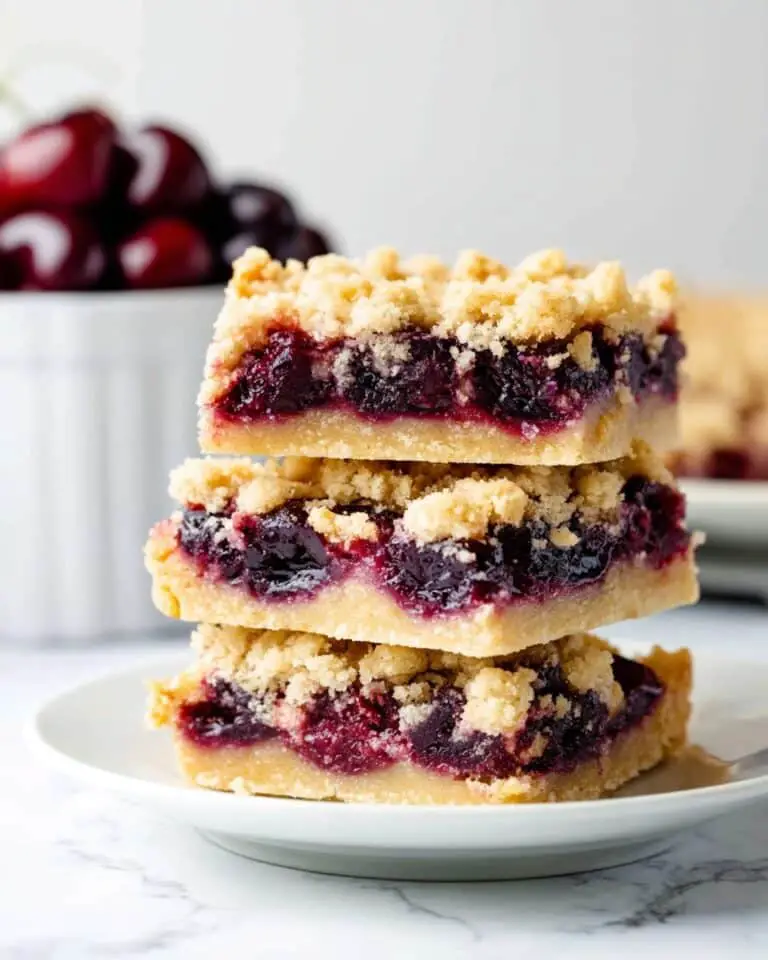 Cherry Crumb Bars Recipe