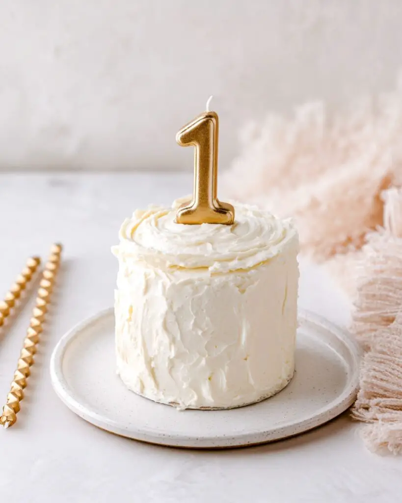Healthy Smash Cake for Baby’s First Birthday Recipe