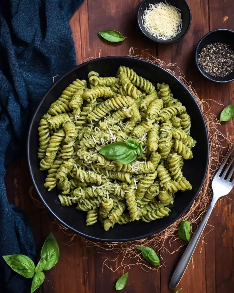 Creamy Spinach Tofu Pasta Recipe