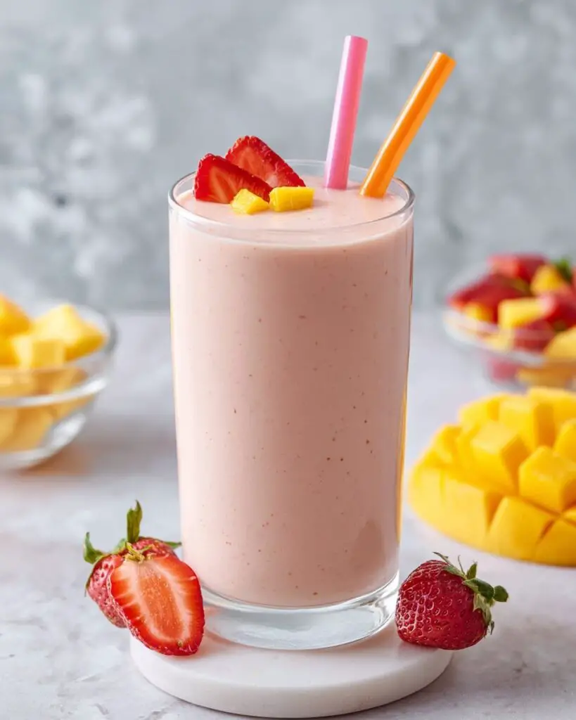 Strawberry Mango Smoothie Recipe