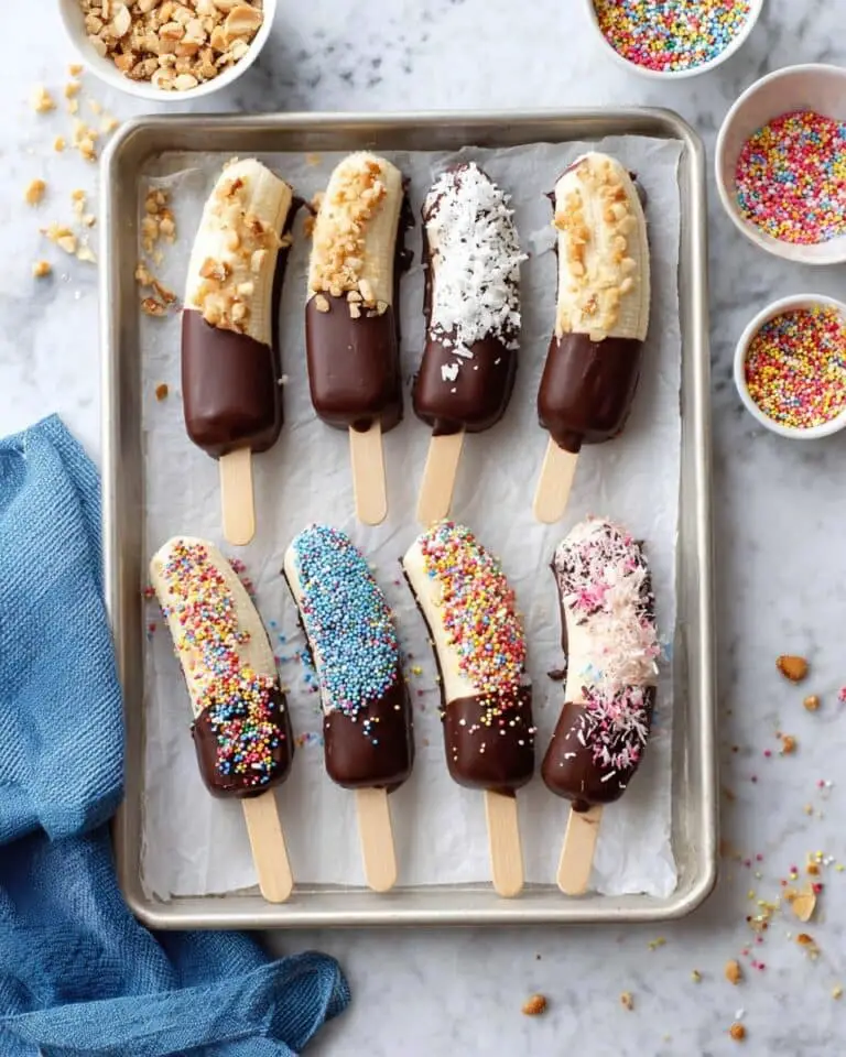 Chocolate Covered Banana Bites Recipe