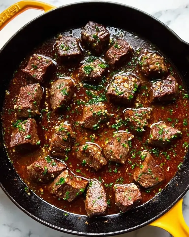 Garlic Butter Steak Bites (10-Min Recipe) Recipe