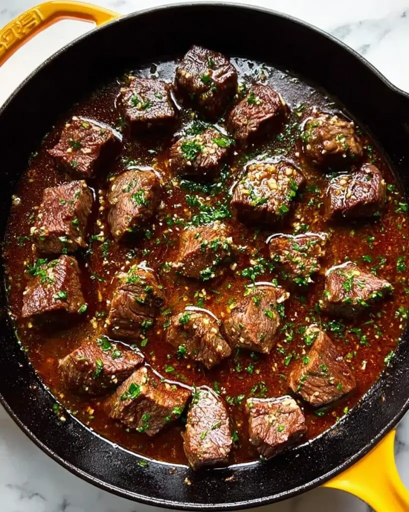 Garlic Butter Steak Bites (10-Min Recipe) Recipe