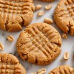 Four Ingredient Peanut Butter Cookies Recipe