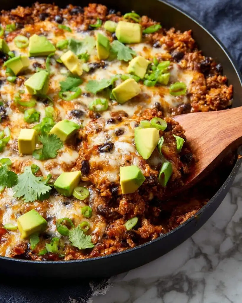 Mexican Ground Beef Skillet Recipe