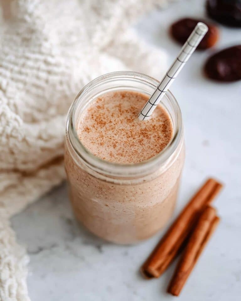 Tahini Date and Cinnamon Smoothie Recipe