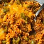 Cheeseburger Pasta {One Pot} Recipe