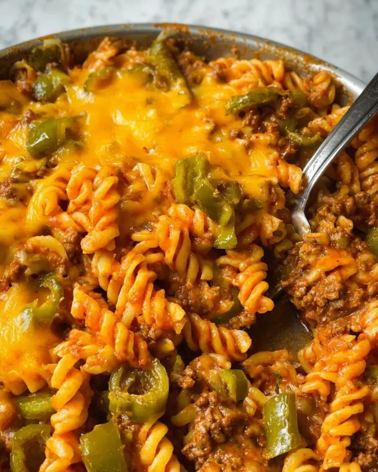 Cheeseburger Pasta {One Pot} Recipe