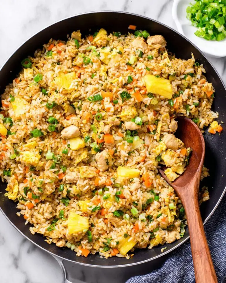 Pineapple Fried Rice with Chicken Recipe