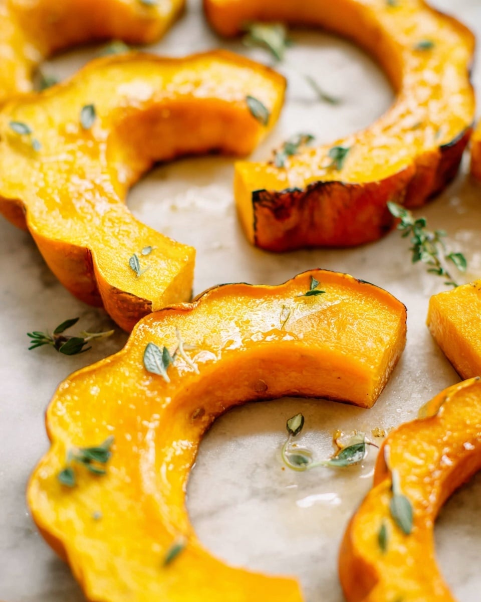 Roasted Acorn Squash with Maple Browned Butter Recipe
