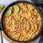 Thai Curry Noodles with Chicken and Coconut Sauce Recipe
