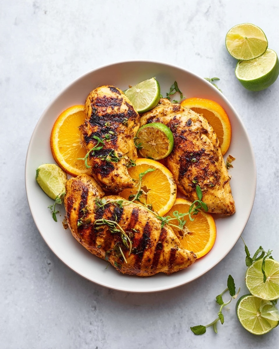 Citrus Dijon Grilled Chicken Marinade Recipe