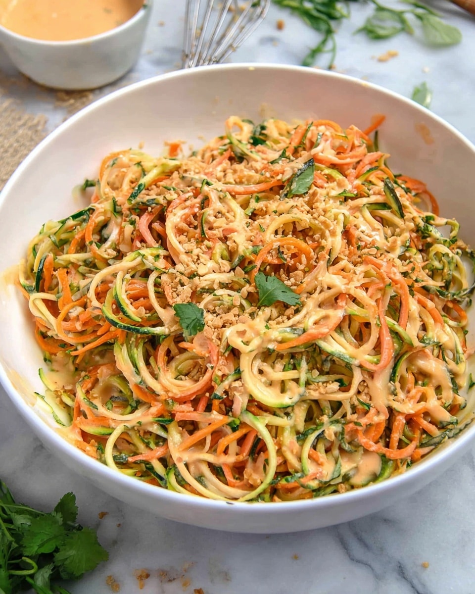 Spicy Crab Salad with Cucumber, Carrots, and Panko Recipe